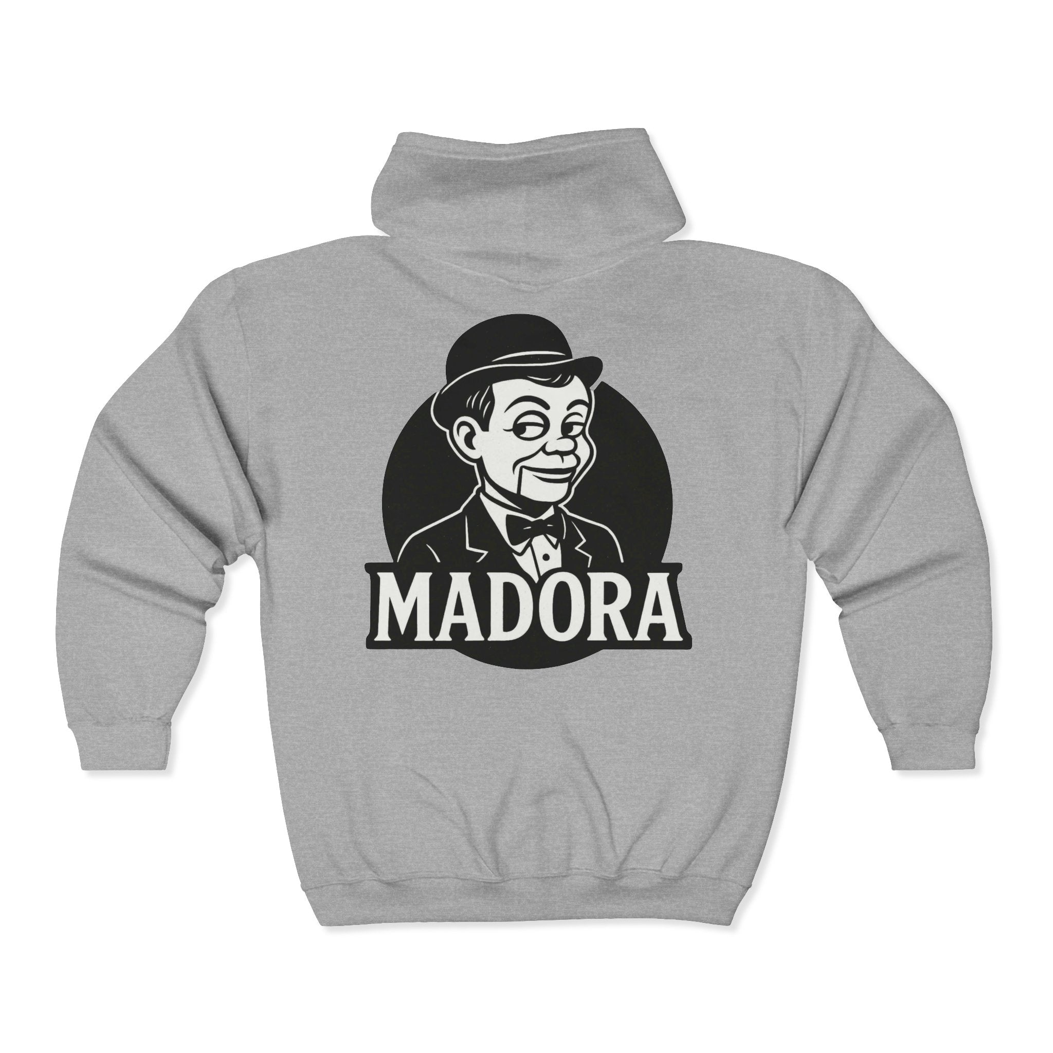 Madora Logo Zip Hoodie