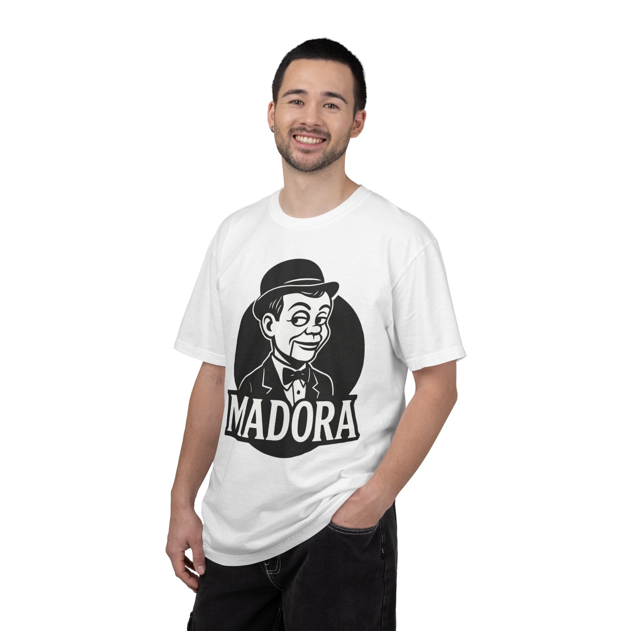 Madora Vintage Logo T-Shirt: Retro Graphic Tee